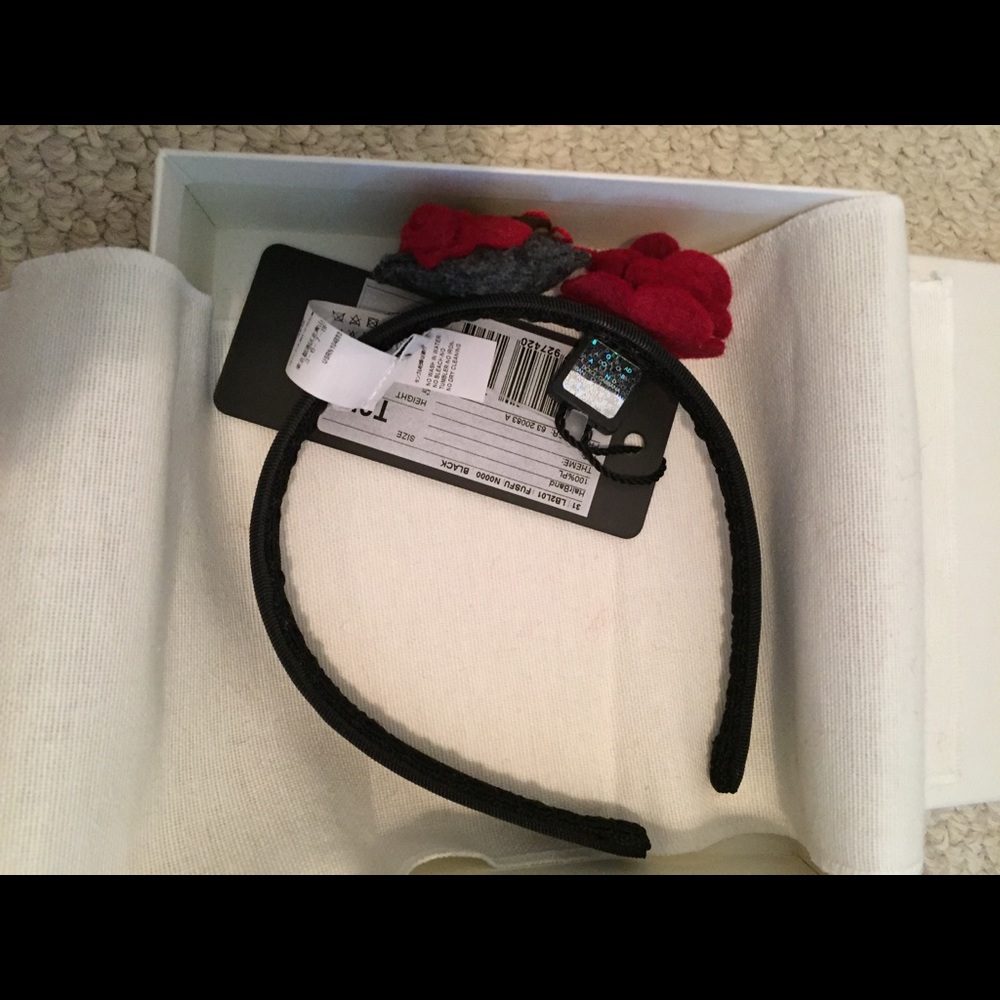 Dolce & Gabbana headband jet NWT,box,cover